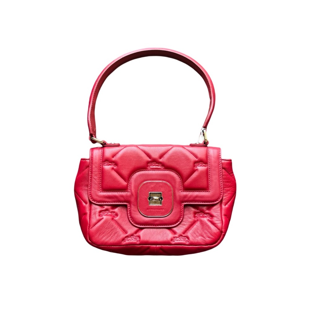 Longchamp Red Quilted Shoulder Bag